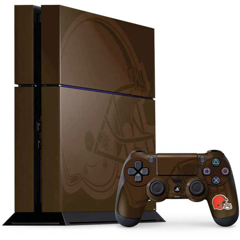 NFL Cleveland Browns Double Vision PlayStation PS4 Skins