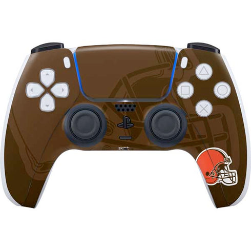 NFL Cleveland Browns Double Vision PlayStation PS5 Skins