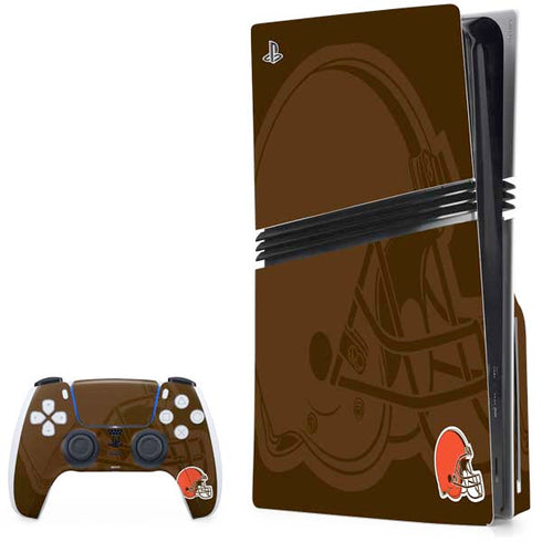 NFL Cleveland Browns Double Vision PlayStation PS5 Skins