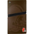 NFL Cleveland Browns Double Vision PS5 Pro Disk Console Skin