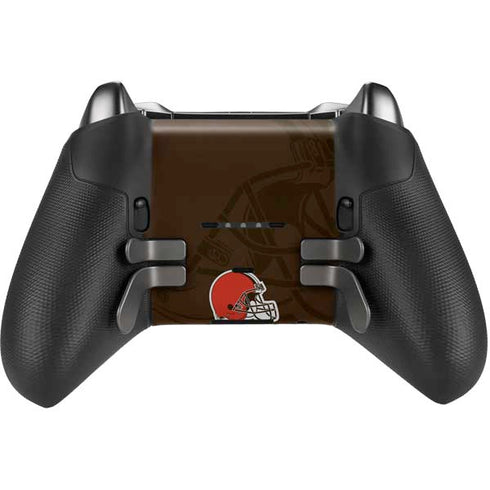 NFL Cleveland Browns Double Vision Xbox Elite Wireless Controller Series 2 Skin