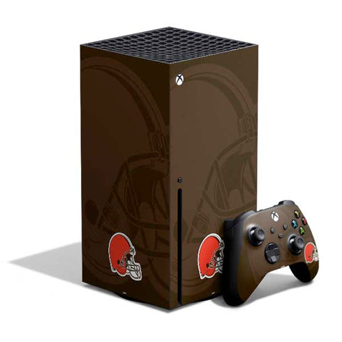 NFL Cleveland Browns Double Vision Xbox Series X Skins