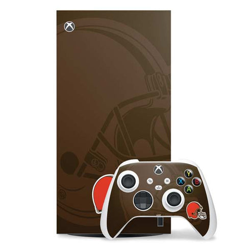 NFL Cleveland Browns Double Vision Xbox Series X Skins
