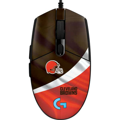 NFL Cleveland Browns G203 Prodigy RGB Wired Gaming Mouse Skin