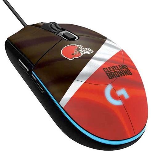 NFL Cleveland Browns G203 Prodigy RGB Wired Gaming Mouse Skin