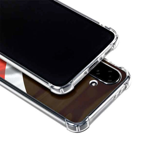 NFL Cleveland Browns Galaxy A36 5G Clear Case