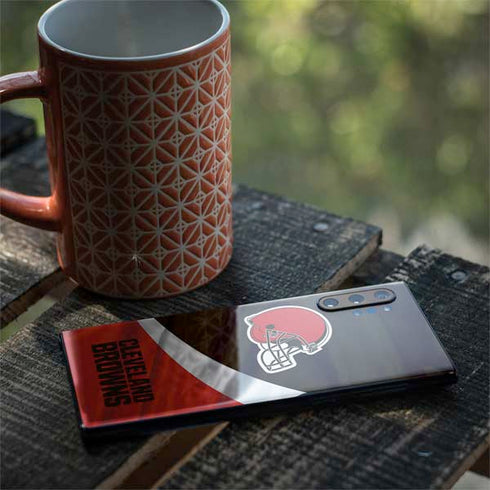 NFL Cleveland Browns Galaxy Note 10 Plus Skin