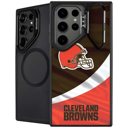 NFL Cleveland Browns Galaxy S25 Ultra Kickstand Case