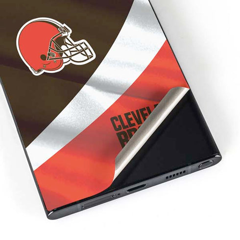 NFL Cleveland Browns Galaxy S24 Ultra Skin