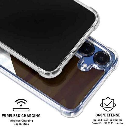 NFL Cleveland Browns Galaxy S25 FE Clear Case