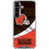 NFL Cleveland Browns Galaxy S26 Clear Case