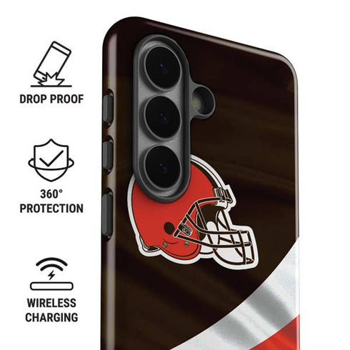 NFL Cleveland Browns Galaxy S26 Impact Case