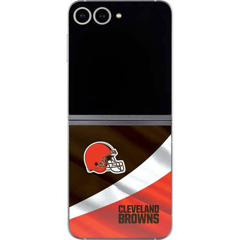 NFL Cleveland Browns Galaxy Z Flip6 Skin
