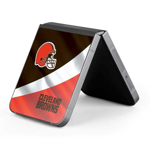 NFL Cleveland Browns Galaxy Z Flip6 Skin