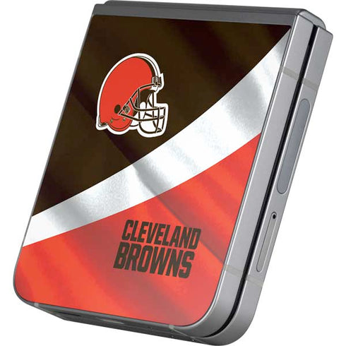 NFL Cleveland Browns Galaxy Z Flip6 Skin
