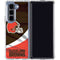 NFL Cleveland Browns Galaxy Z Fold5 5G Clear Case