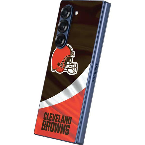 NFL Cleveland Browns Galaxy Z Fold6 Skin