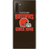 NFL Cleveland Browns Helmet Galaxy Note 10 Plus Skin