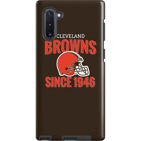 NFL Cleveland Browns Helmet Galaxy Cases