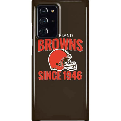 NFL Cleveland Browns Helmet Galaxy Cases