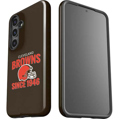 NFL Cleveland Browns Helmet Galaxy S25 Impact Case