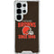 NFL Cleveland Browns Helmet Galaxy S25 Ultra Clear Case