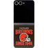 NFL Cleveland Browns Helmet Galaxy Z Flip6 Skin