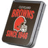 NFL Cleveland Browns Helmet Galaxy Z Flip6 Skin