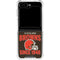 NFL Cleveland Browns Helmet Galaxy Z Flip6 Clear Case