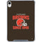 NFL Cleveland Browns Helmet iPad 11th Gen (2025) Clear Case