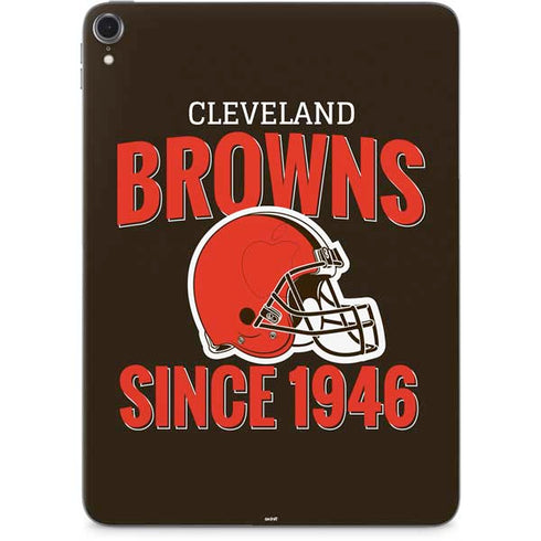 NFL Cleveland Browns Helmet Apple iPad Pro Skin