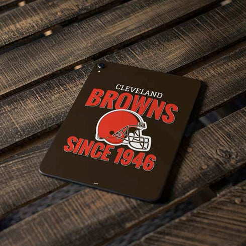 NFL Cleveland Browns Helmet Apple iPad Pro Skin