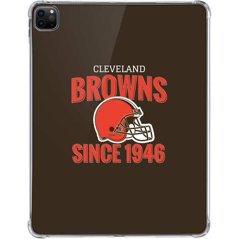 NFL Cleveland Browns Helmet iPad Pro 11in (2024) Clear Case