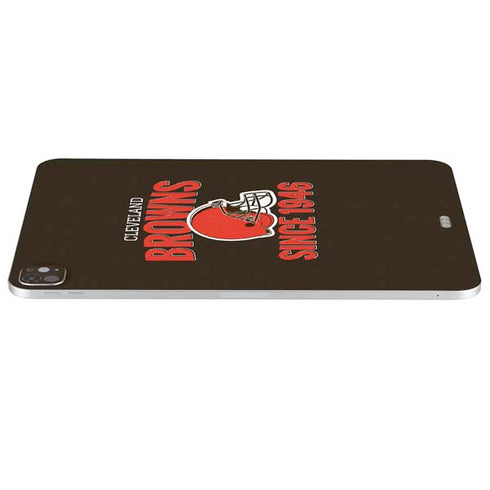 NFL Cleveland Browns Helmet iPad Pro 13in M4 (2024) Skin