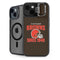 NFL Cleveland Browns Helmet iPhone 14 Kickstand Case