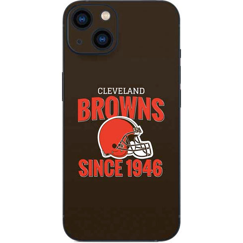 NFL Cleveland Browns Helmet iPhone 15 Skin