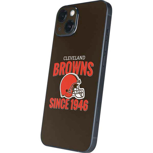 NFL Cleveland Browns Helmet iPhone 15 Skin