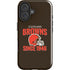 NFL Cleveland Browns Helmet iPhone 16 Impact Case