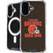 NFL Cleveland Browns Helmet iPhone 16 MagSafe Case