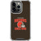 NFL Cleveland Browns Helmet iPhone 16 Pro Clear Case