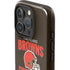 NFL Cleveland Browns Helmet iPhone 16 Pro Impact Case