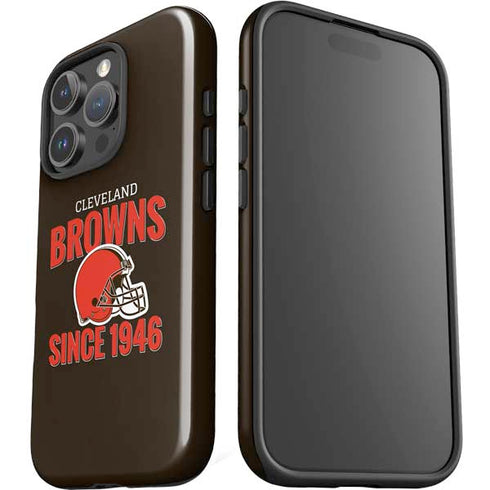 NFL Cleveland Browns Helmet iPhone 16 Pro Impact Case