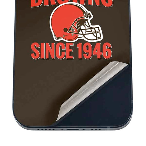 NFL Cleveland Browns Helmet iPhone 16 Skin