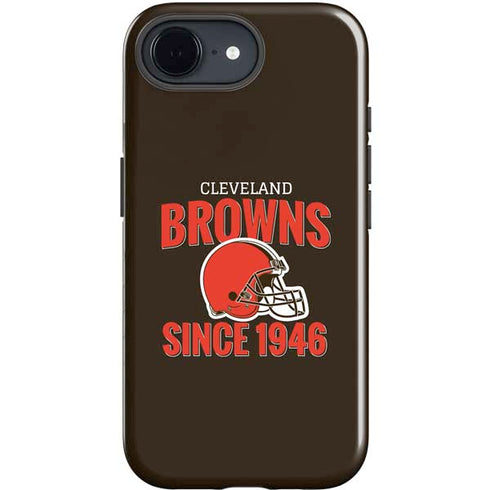 NFL Cleveland Browns Helmet iPhone 16e Impact Case