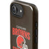 NFL Cleveland Browns Helmet iPhone 16e Impact Case