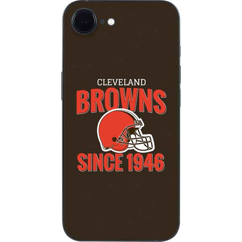 NFL Cleveland Browns Helmet iPhone 16e Skin