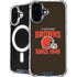 NFL Cleveland Browns Helmet iPhone 17 MagSafe Case