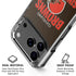 NFL Cleveland Browns Helmet iPhone 18 Pro Clear Case