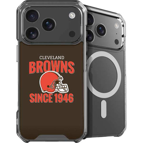NFL Cleveland Browns Helmet iPhone 18 Pro MagSafe Case