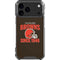 NFL Cleveland Browns Helmet iPhone 18 Pro Max Clear Case